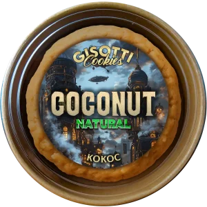 ПЕЧИВО З КОКОСОМ ТА МОЛОЧНИМ ШОКОЛАДОМ