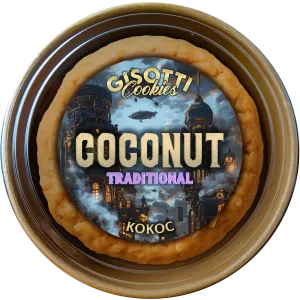 ПЕЧИВО З КОКОСОМ ТА МОЛОЧНИМ ШОКОЛАДОМ