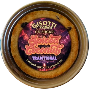 ПЕЧИВО З ПРЯНИМ КОКОСОМ ТА РОДЗИНКАМИ